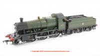 4S-043-016D Dapol GWR Mogul Steam Locomotive number 5330 in BR Lined Green livery with Late Crest